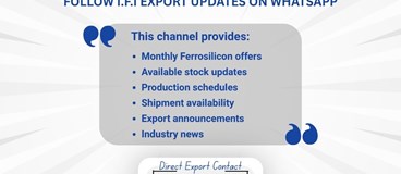 We look forward to welcoming customers, partners, and industry professionals to our WhatsApp channel.